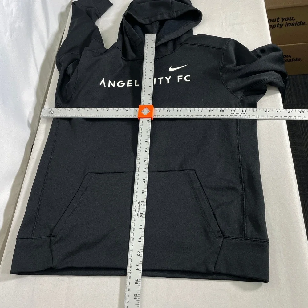 Angel City FC Football Club NWSL Nike Dri-FIT Black Soccer Hoodie Women's XL